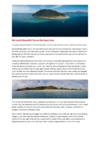 2017/05 – My Fourth Beautiful Trip on the Seven Seas By Joost Van Grieken