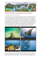 2017/04 – Raja Ampat and Banda Sea – A Wonderful Adventure By David Gibb