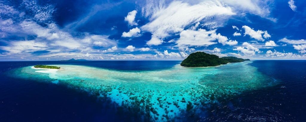 Sailing from Komodo to Spice Islands with breathtaking views