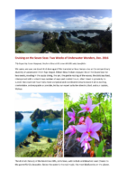 2017/01 – Two Weeks of Underwater Wonders By S. Hapgood, S. Glascock & J. Spanfeller