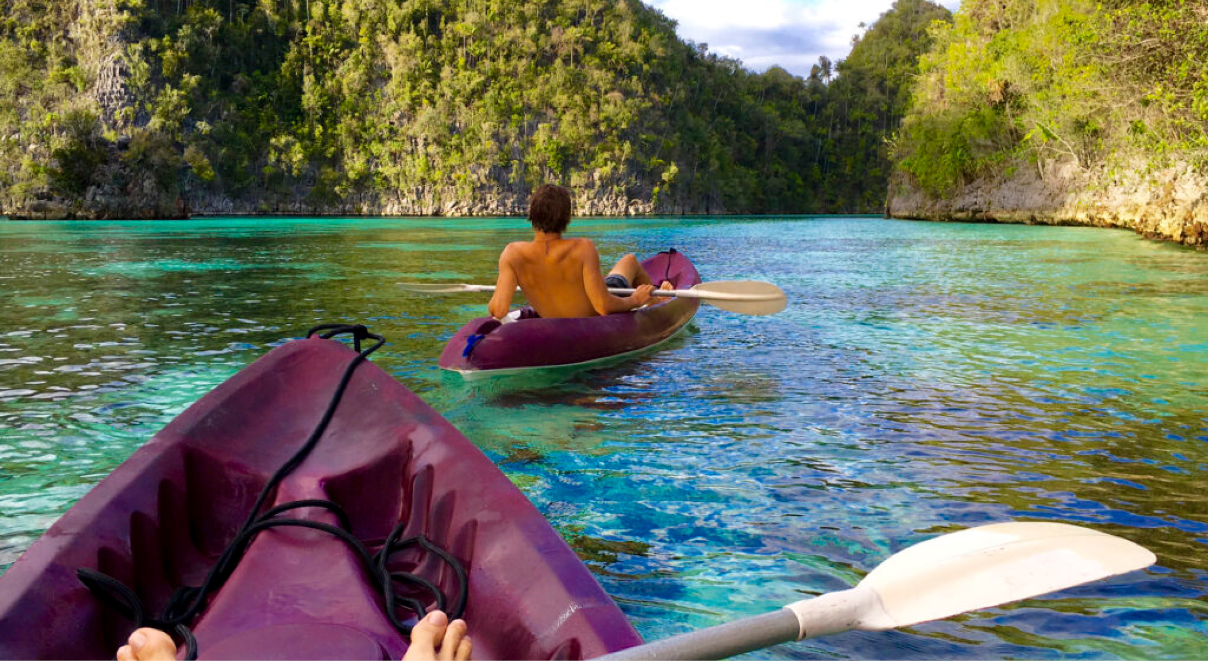 Explore the iconic islands of Wayag