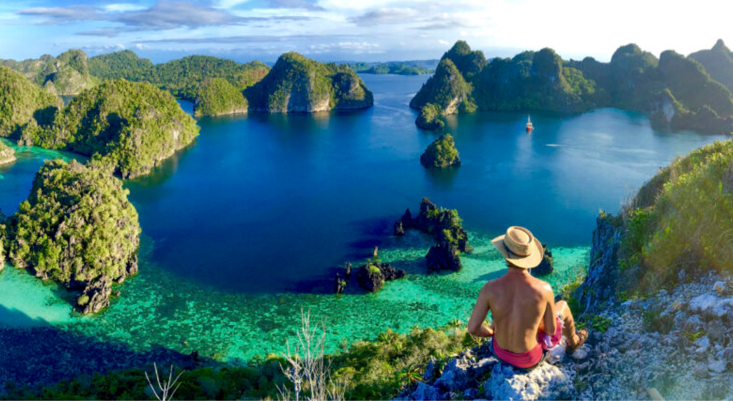 Explore the iconic islands of Wayag2