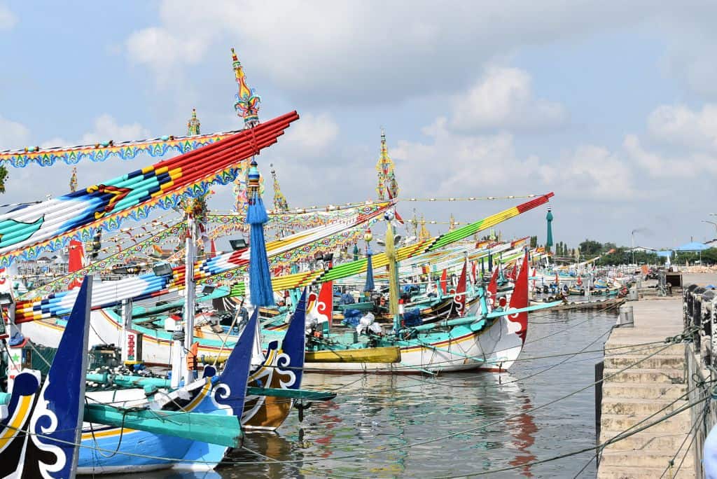 Fishing Boats In Indonesia